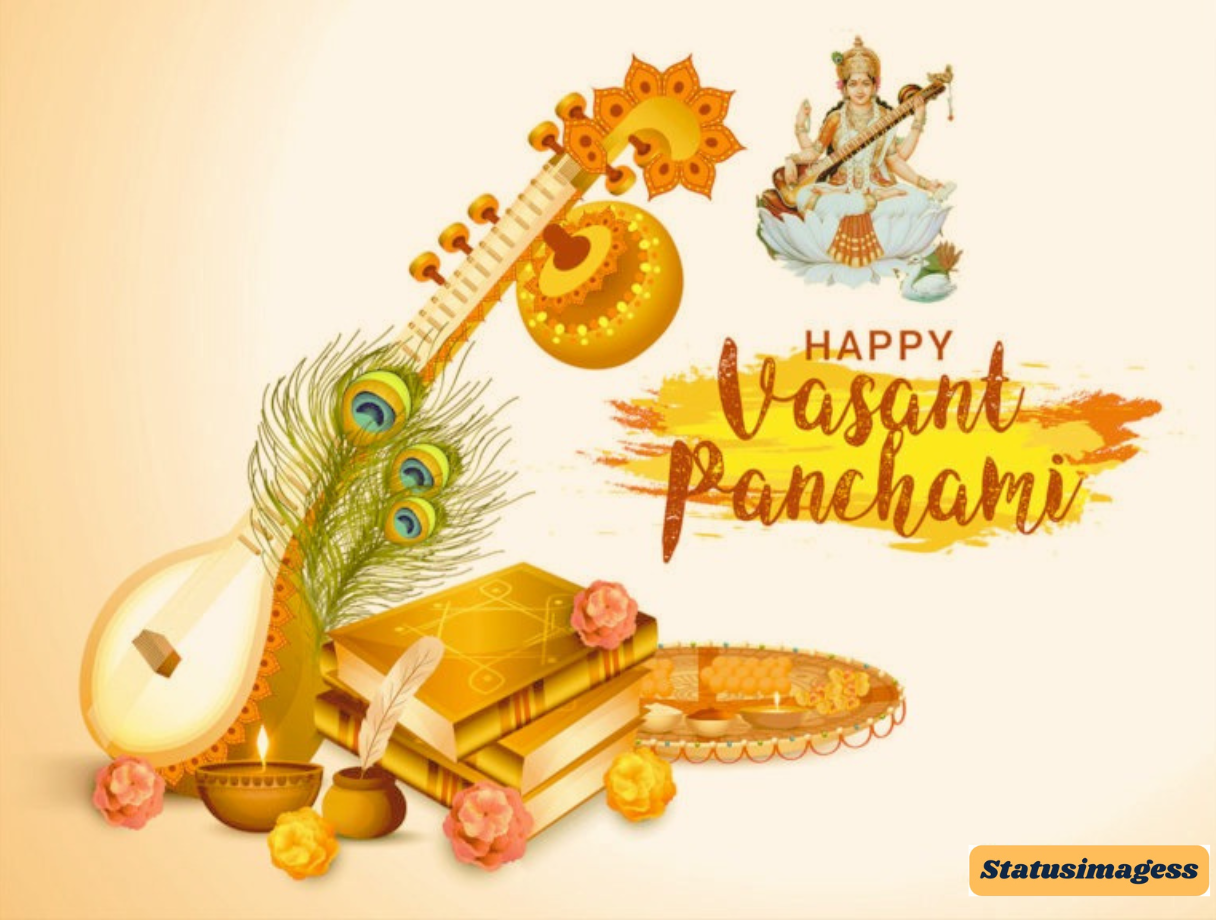 50+ Happy Basant Panchami Images, Saraswati Puja Image, Wishes, Basant